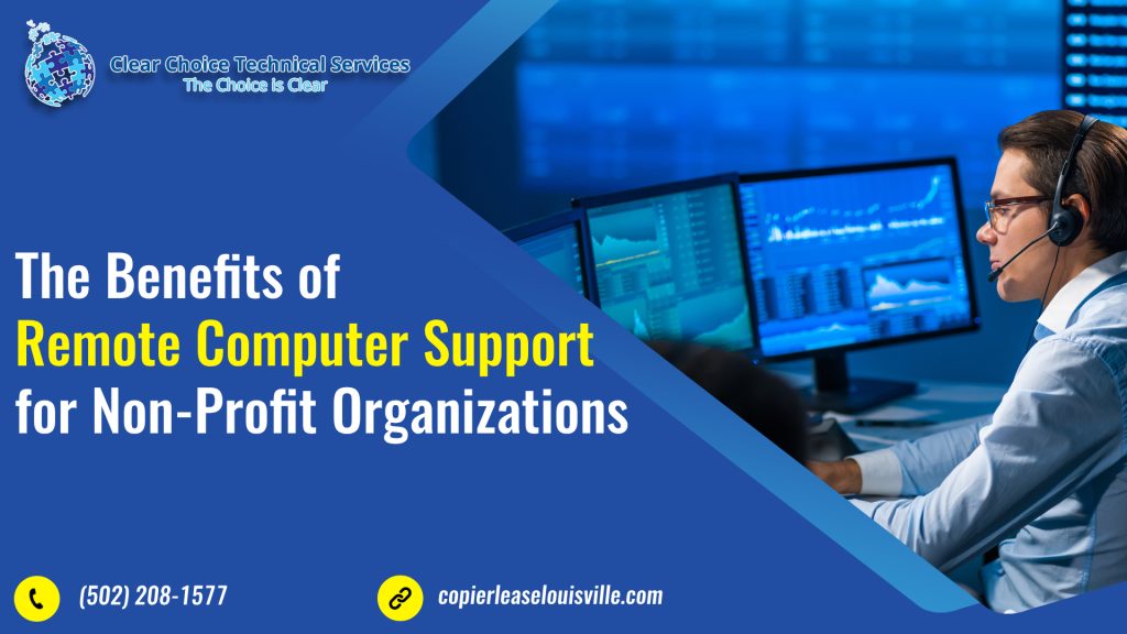 The Benefits of Remote Computer Support for Non-Profit Organizations