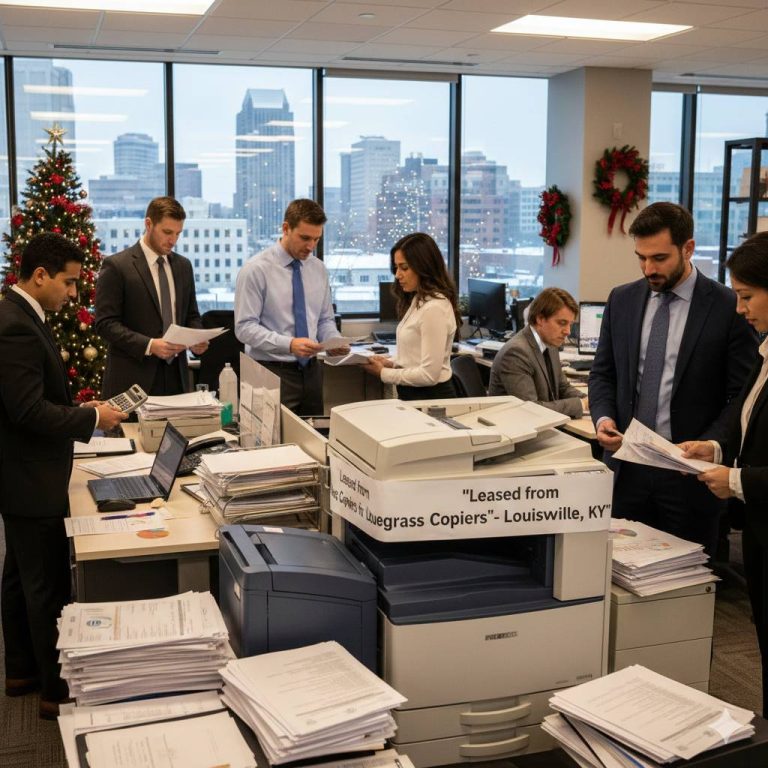 Louisville Businesses Rely on Copier Leasing to Handle Holiday Peaks and Year-End Audits